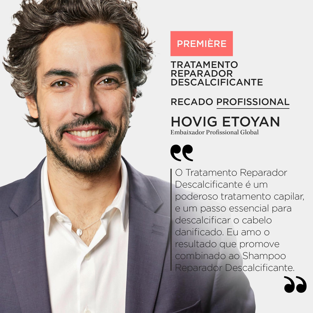 KÉRASTASE close-up of treatment texture dispensing and creamy consistency for targeted application benefit