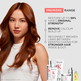 KÉRASTASE paired with repairing conditioner showing combined routine benefits