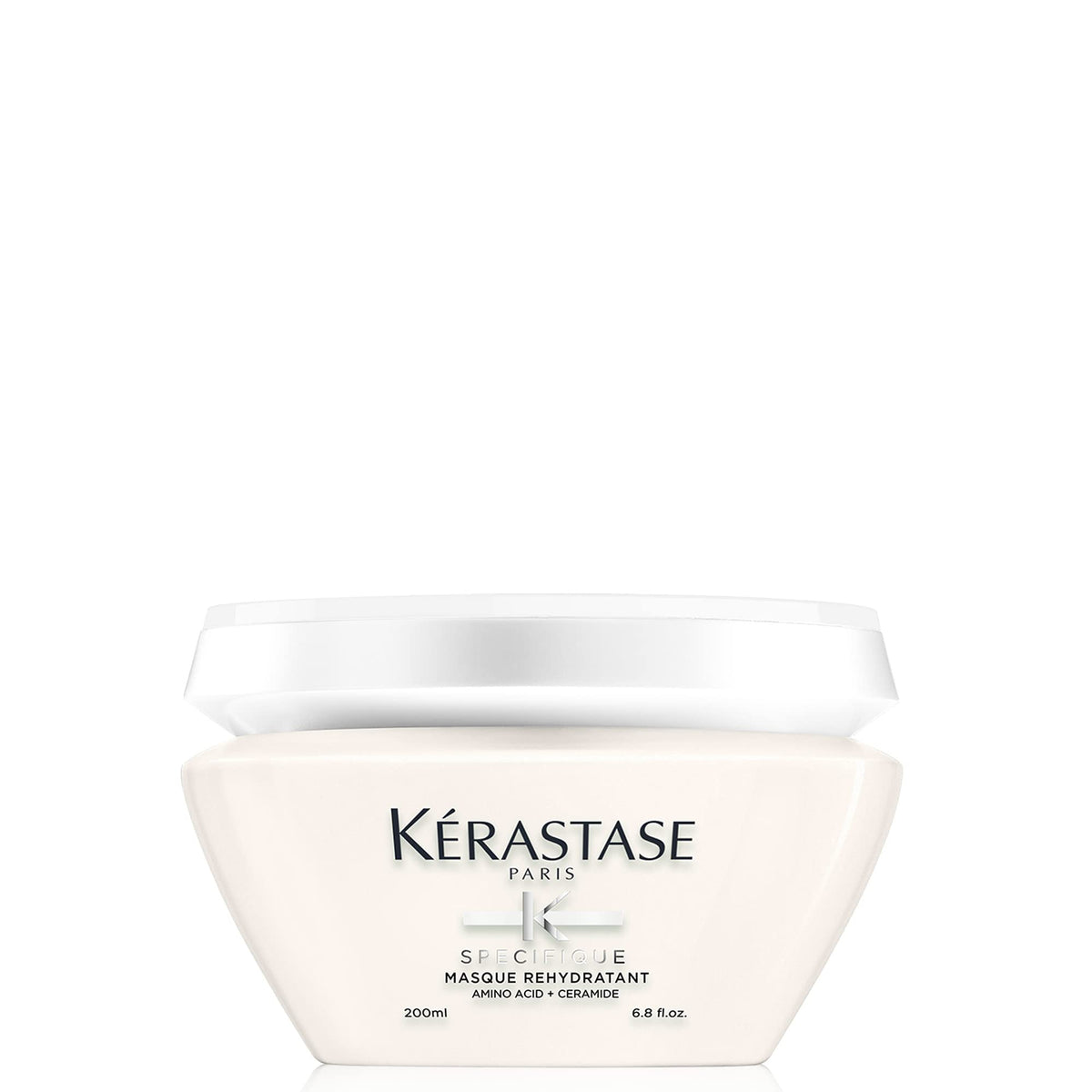 KÉRASTASE front packaging showing jar and branding, highlights premium care