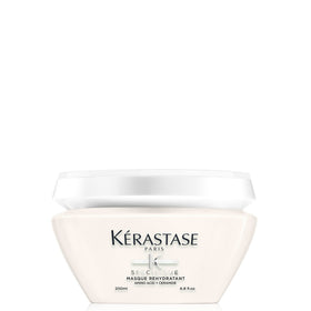 KÉRASTASE front packaging showing jar and branding, highlights premium care