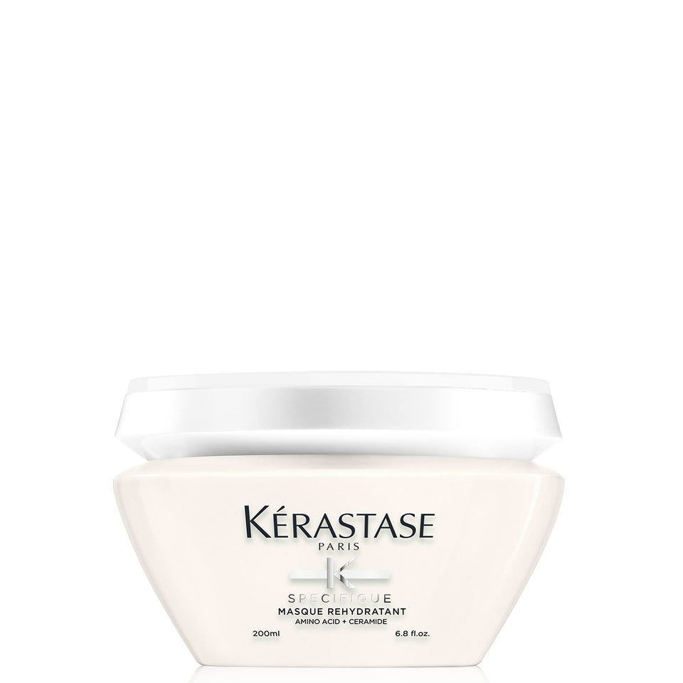 KÉRASTASE front packaging showing jar and branding, highlights premium care