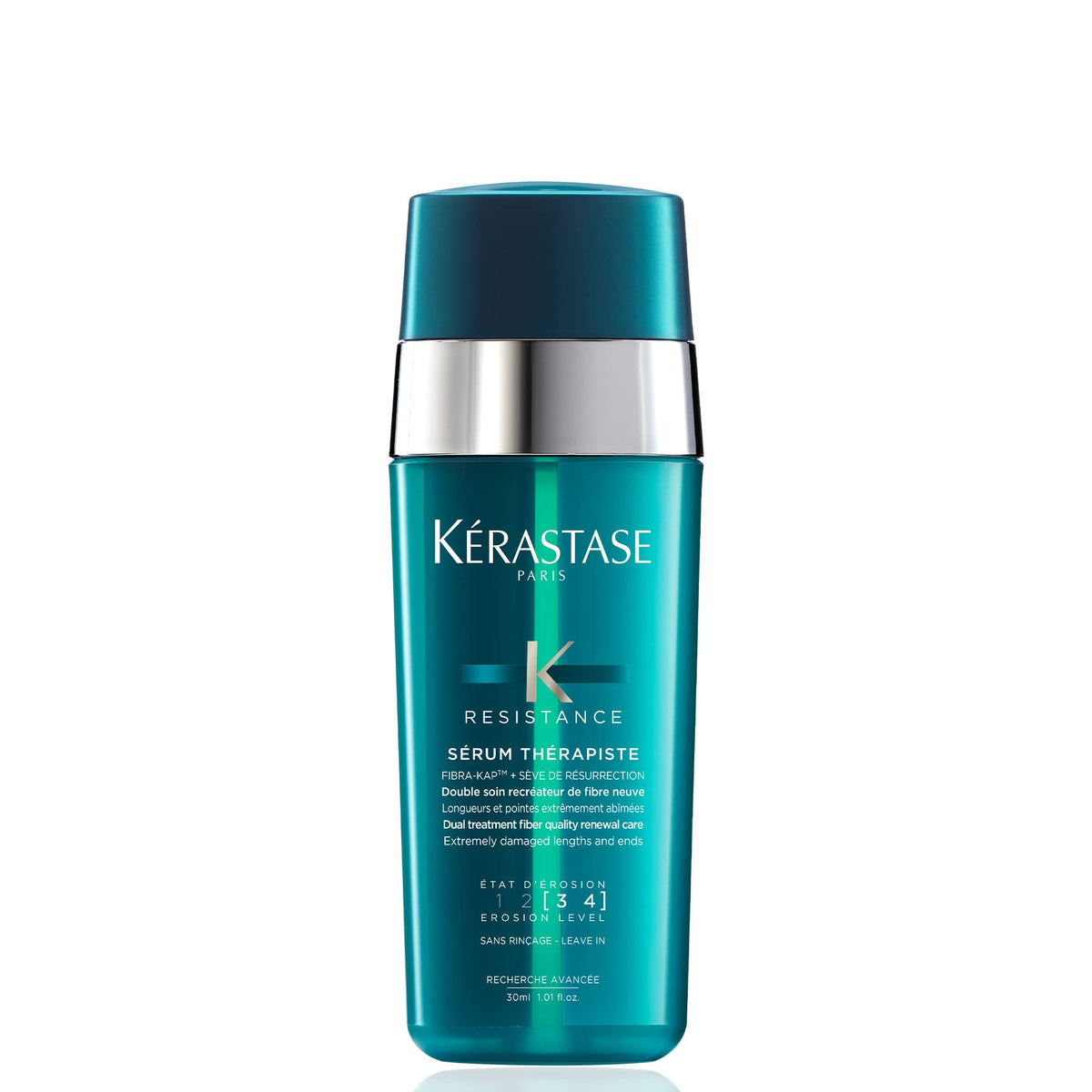 KÉRASTASE front bottle view showing packaging and brand for clear identification and appeal