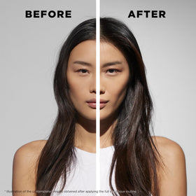 KÉRASTASE creamy foam texture close-up demonstrating gentle cleansing benefit