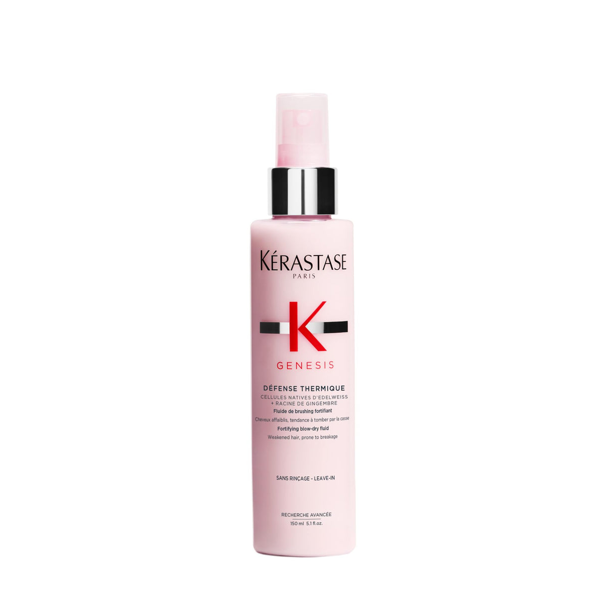 KÉRASTASE front packaging showing product and benefit of heat protection