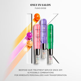 KÉRASTASE paired with Potentialiste Serum and Masque to show complete care benefit