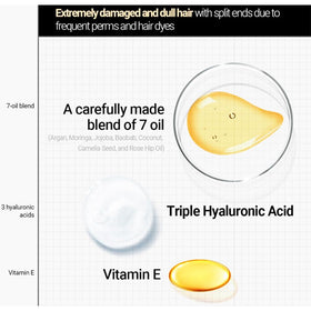 Kerasys bottle label detail highlighting keratin formula and ingredient clarity