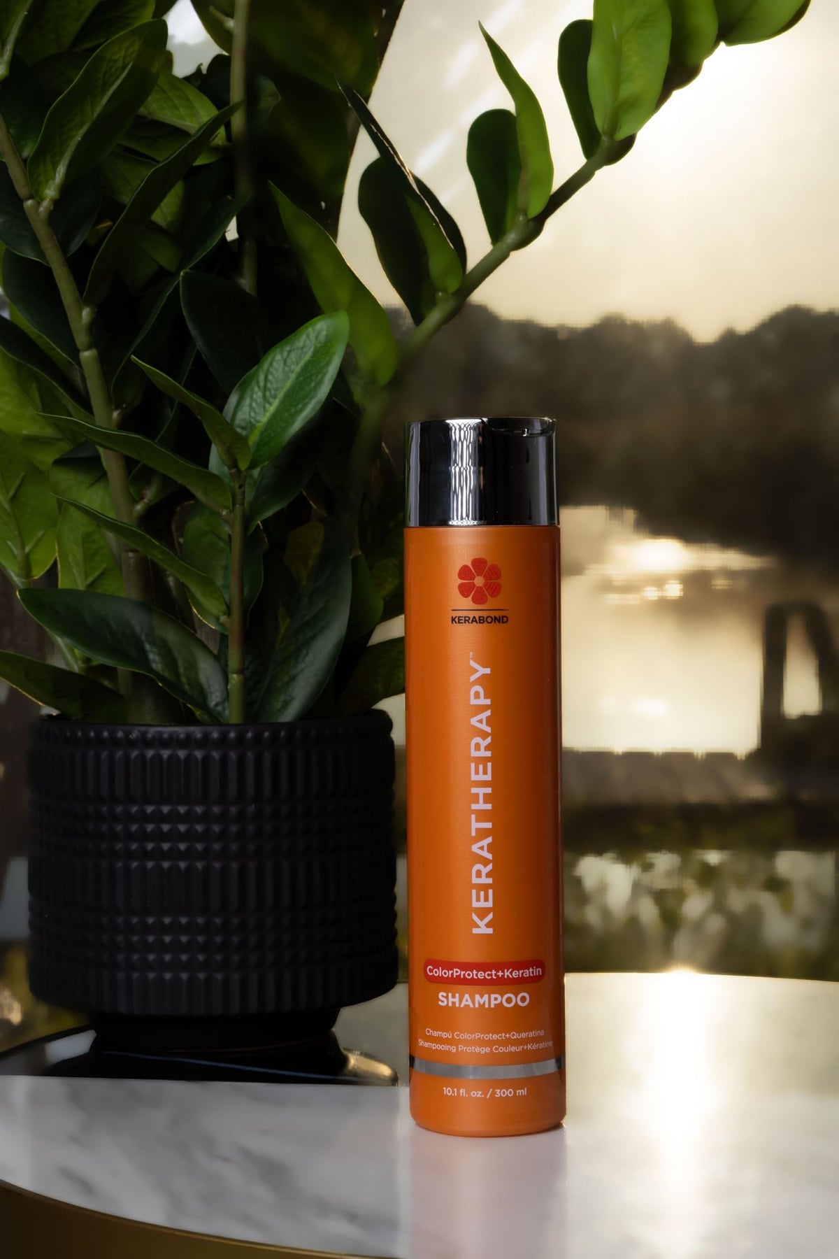 KERATHERAPY back label with ingredients and directions visible