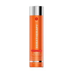 KERATHERAPY front bottle showing product and benefits