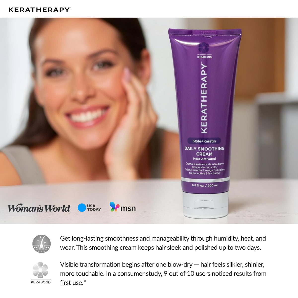 KERATHERAPY ingredients close-up with jojoba argan wheat illustrating nourishing oils