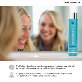 KERATHERAPY label Kerabond technology detail emphasizing formulation benefits for strands
