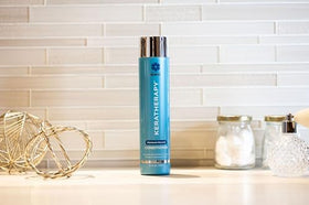 KERATHERAPY pouring texture closeup highlighting creamy conditioner for smooth detangling