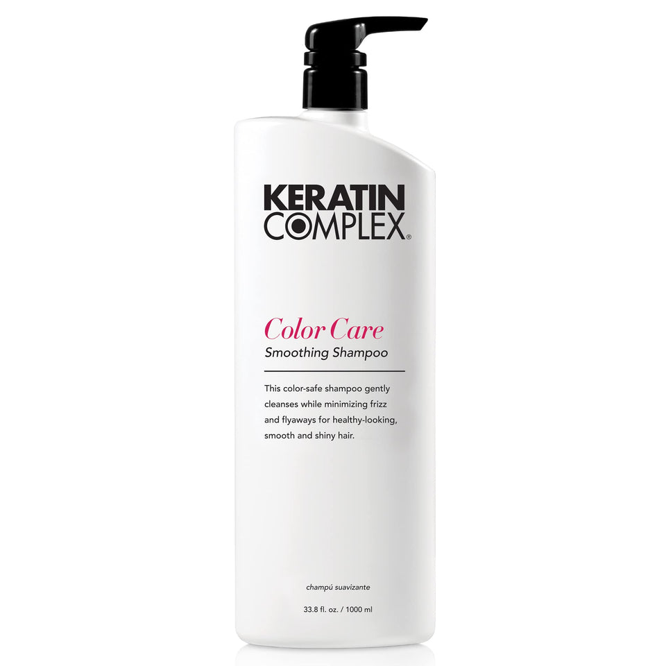 Keratin Complex front packaging showing product and benefits
