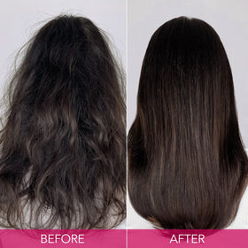 Keratin Complex creamy lather texture showing gentle cleansing