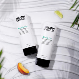 Keratin Complex duo front packaging showing bottles, conveying professional results