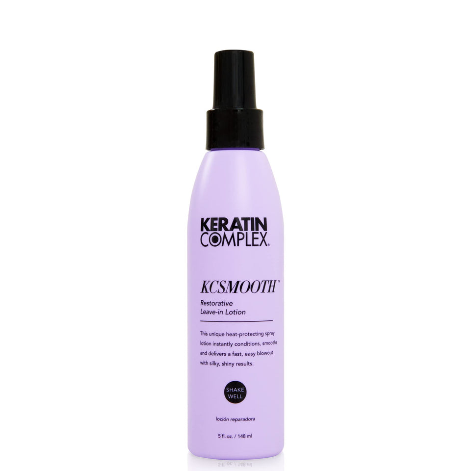 Keratin Complex front packaging showing product and benefits