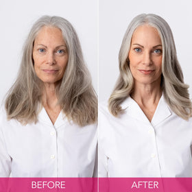 Keratin Complex in bathroom routine adding shine and heat protection