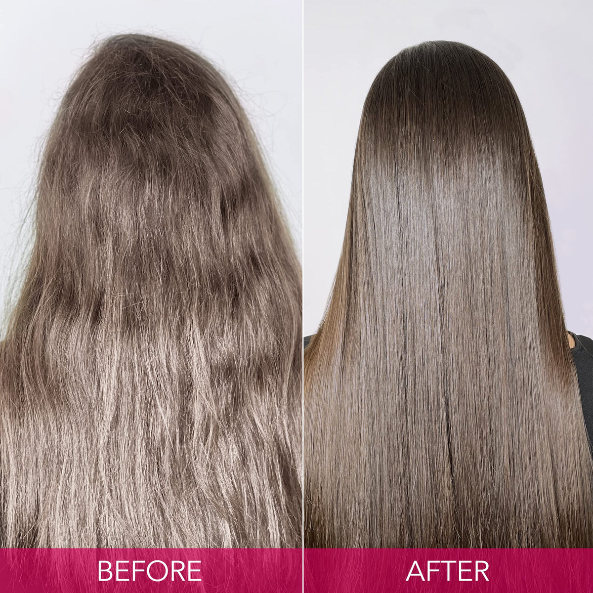 Keratin Complex pump close-up highlighting convenient salon-style dispenser