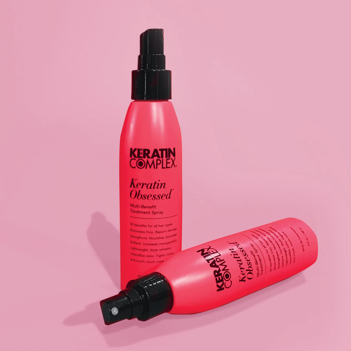 Keratin Complex used during blow-dry styling to speed up drying time