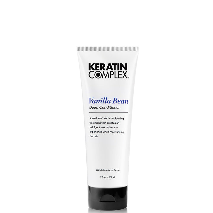 Keratin Complex front jar view showing product and branding for quick identification and benefit