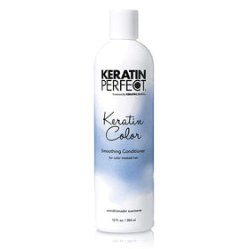 Keratin Perfect front bottle view showing product and easy identification