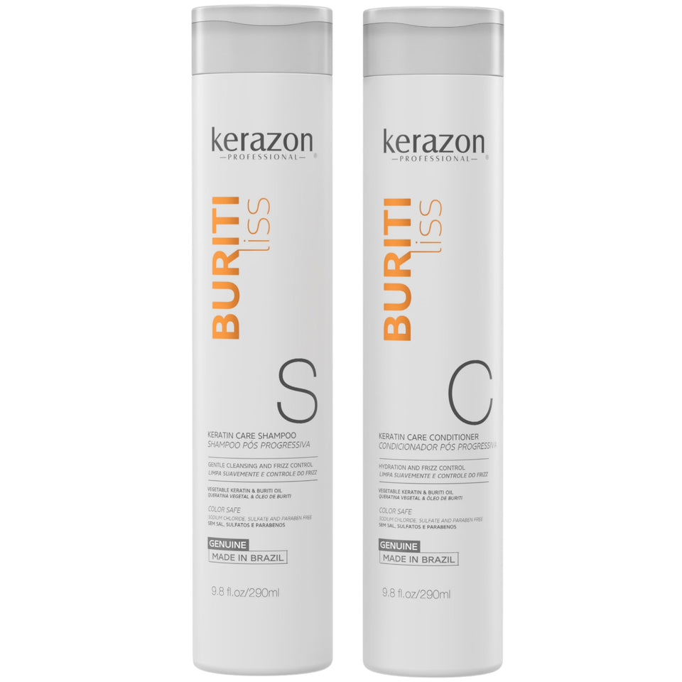 Kerazon dual pack front view showing bottles and brand for easy selection