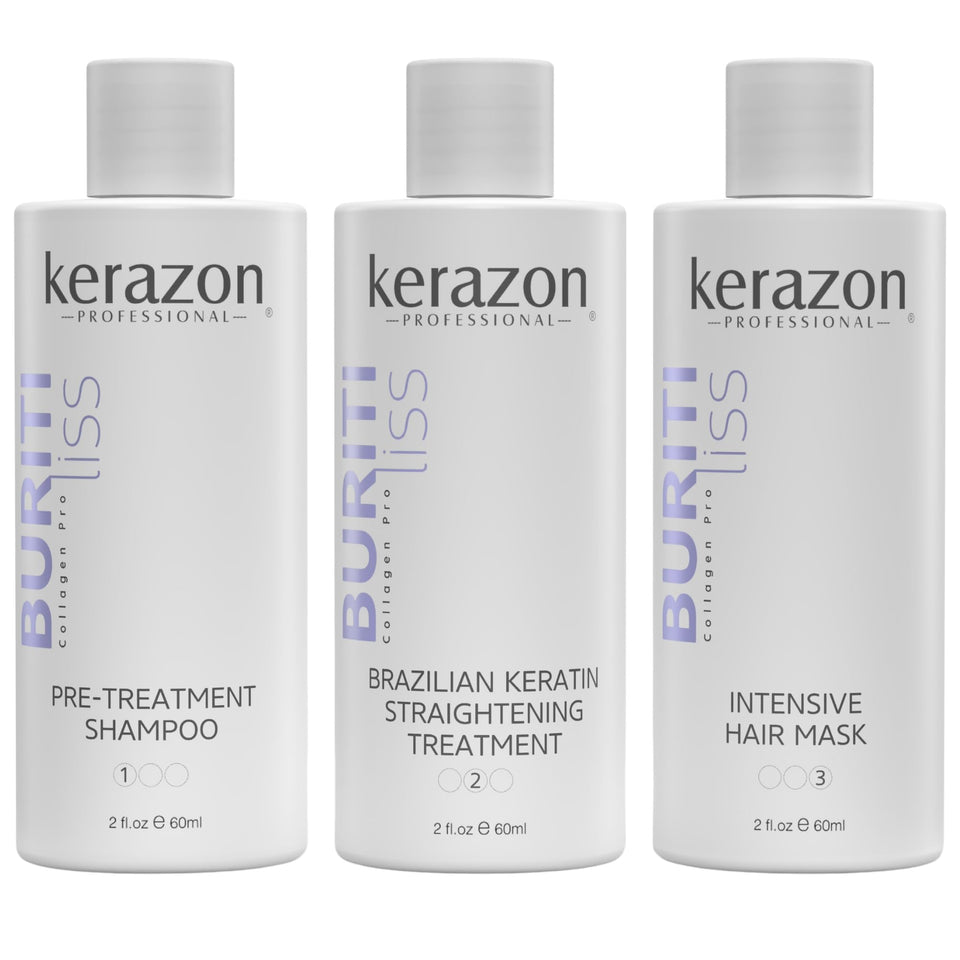 Kerazon Professional front packaging showing kit and benefits