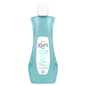 Keri bottle front 8 oz showing label and clear emollient for hydration