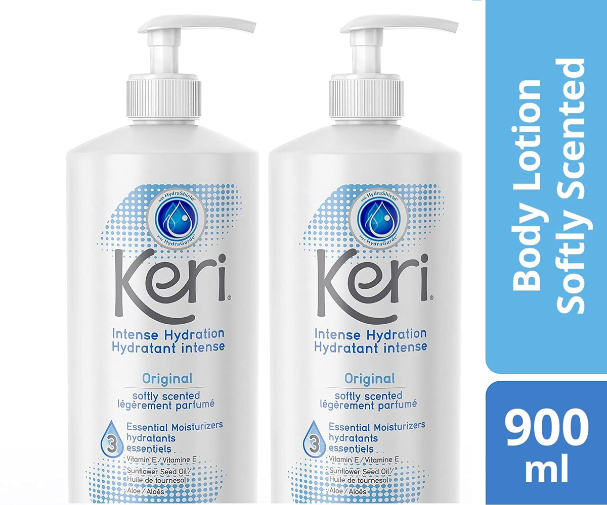 Keri bottle front packaging showing label and benefits for daily hydration