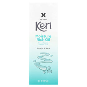 Keri oil texture close-up highlighting smooth emollient and absorption benefit