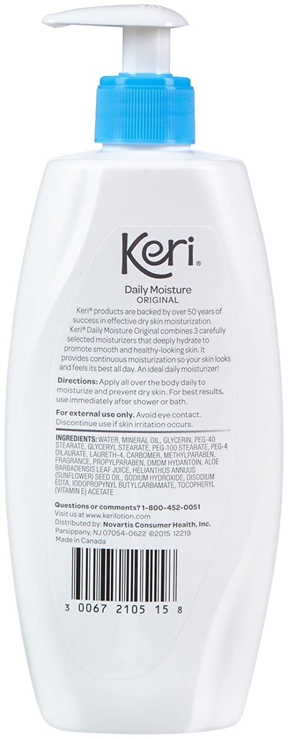 Keri original being applied on arm for visible softening and immediate comfort