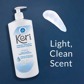 Keri cream texture close-up highlighting smooth, absorbent consistency