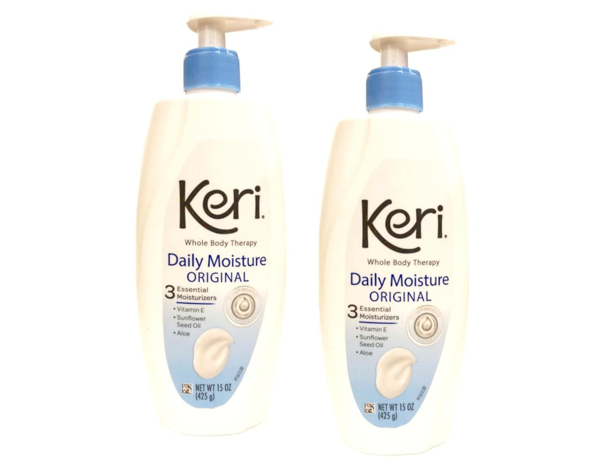 Keri original front packaging showing brand and size for quick identification