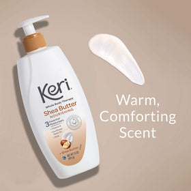 Keri bottle in hand showing 15 oz scale and convenient everyday use