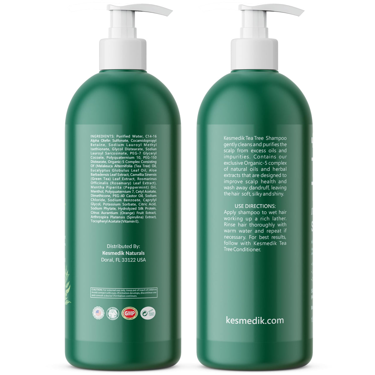 KESMEDIK 16oz size comparison showing value and long-lasting supply benefit