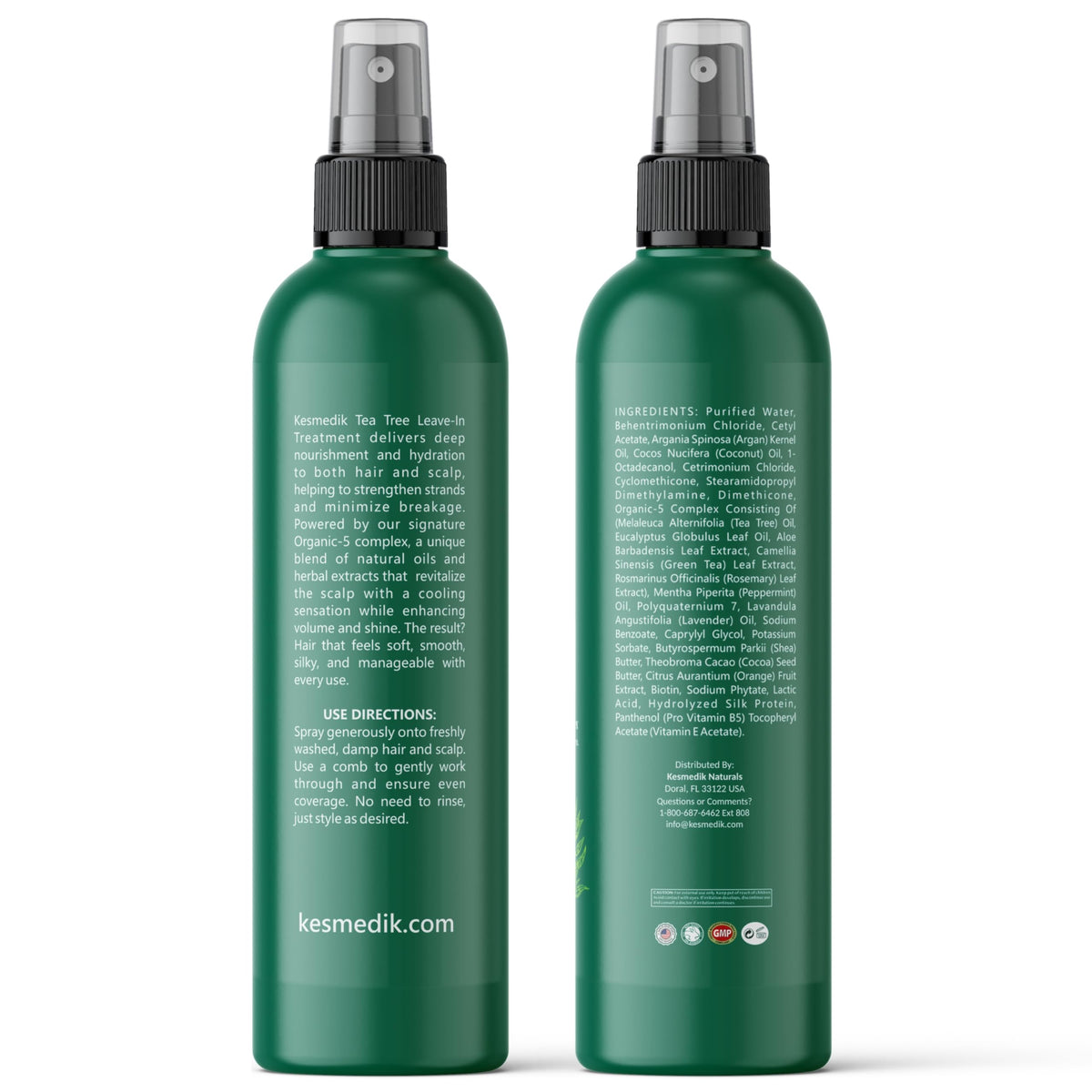KESMEDIK product on bathroom shelf showing organized care routine benefit