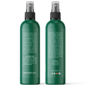 KESMEDIK product on bathroom shelf showing organized care routine benefit