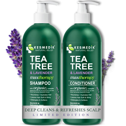 KESMEDIK front packaging duo showing both 16 fl oz bottles and clear labeling for easy identification and benefit