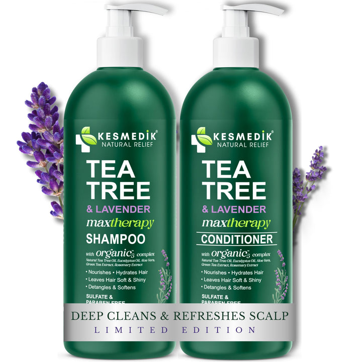 KESMEDIK front packaging duo showing both 16 fl oz bottles and clear labeling for easy identification and benefit