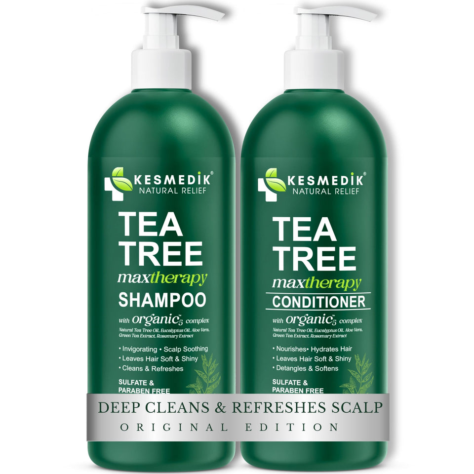 KESMEDIK front packaging showing both bottles and calming benefit