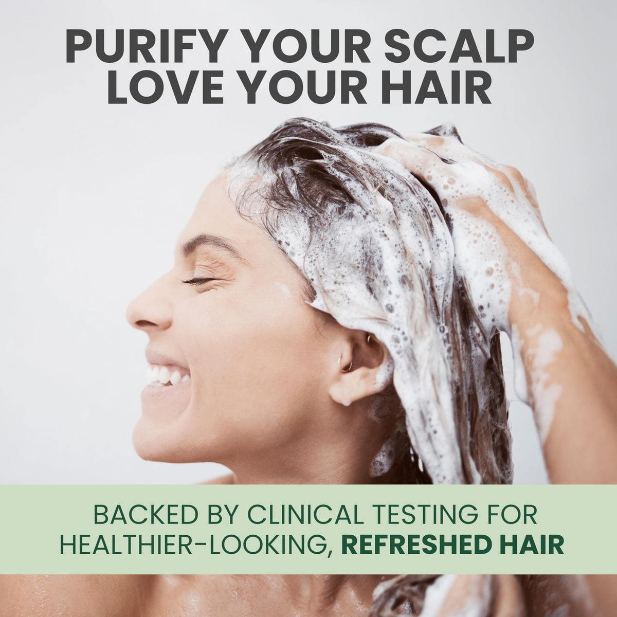 KESMEDIK in-use scalp massage demonstrating itch relief benefit