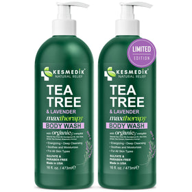 KESMEDIK list of ingredients label emphasizing paraben- and sulfate-free assurance