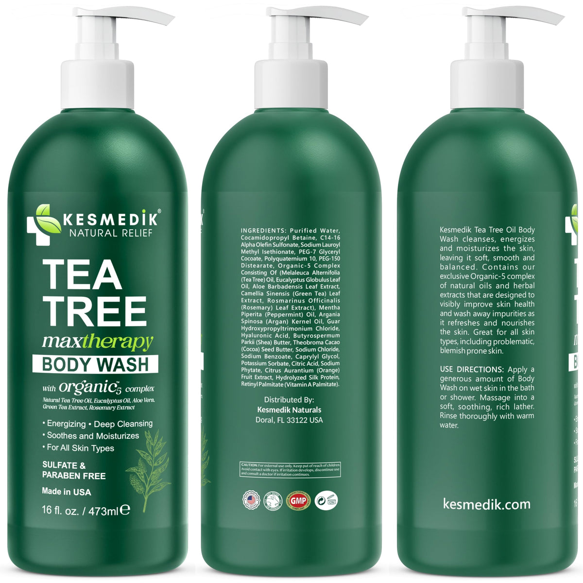 KESMEDIK three-pack displayed for value and frequency needs