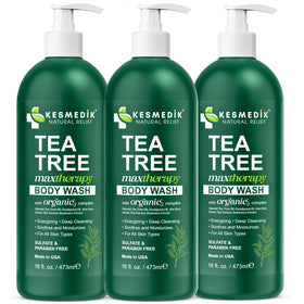 KESMEDIK staged bathroom lifestyle showing everyday routine benefit