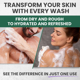 KESMEDIK texture foam on hand demonstrating gentle lather and skin-friendly cleanse