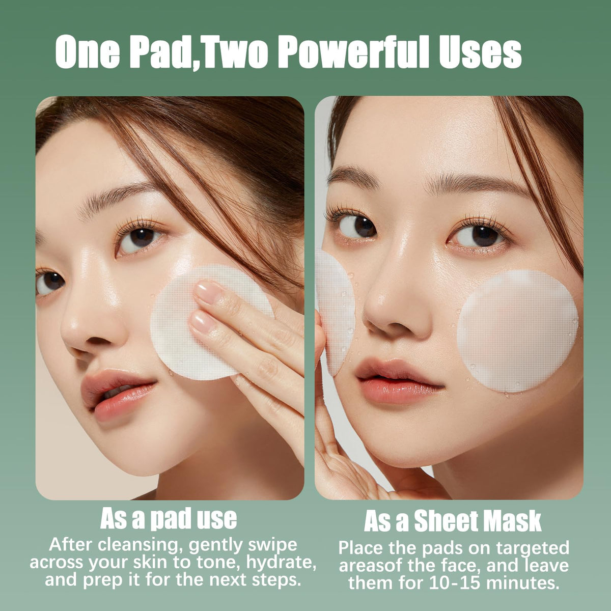 Kestper pads on bathroom counter demonstrating daily routine ease