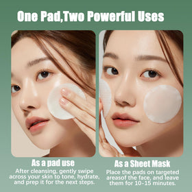 Kestper pads on bathroom counter demonstrating daily routine ease