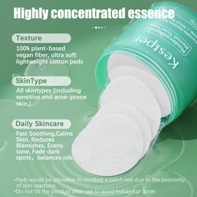 Kestper ingredient label showing Centella Asiatica and soothing benefit