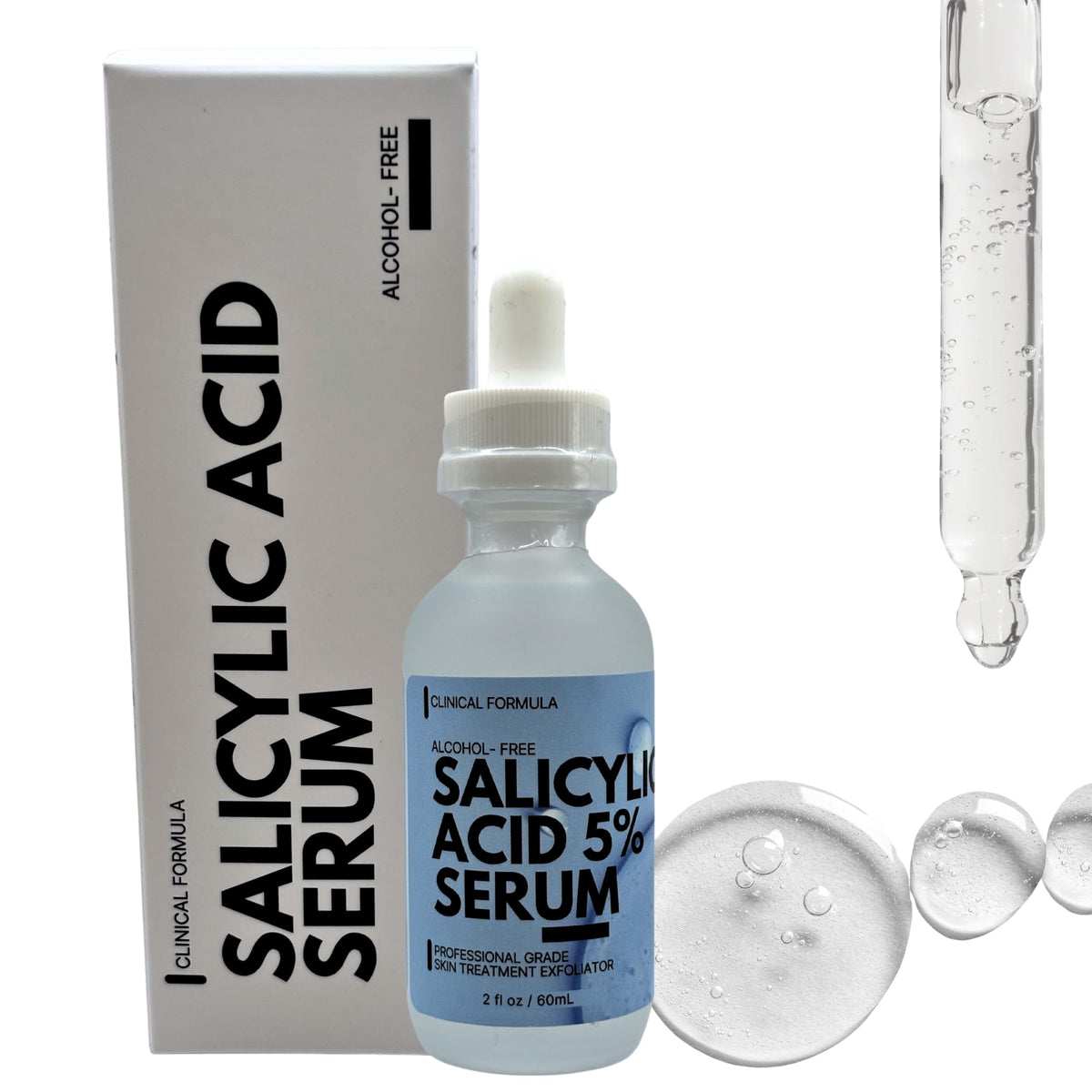 Ketostat front bottle showing label and unscented 5% formula benefit clarity