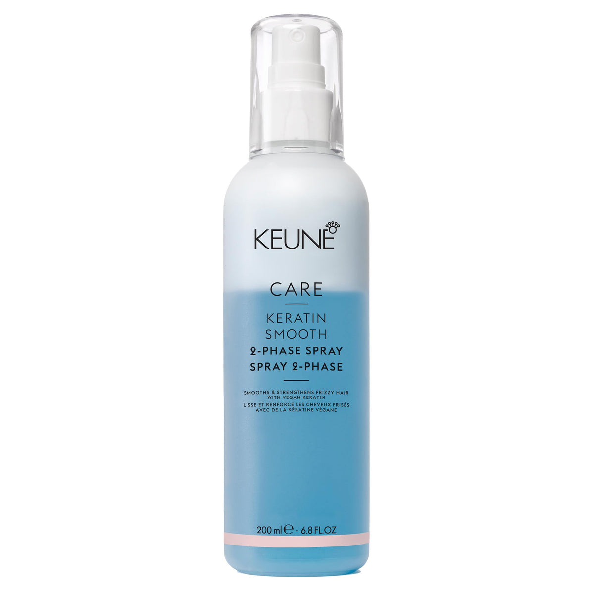 KEUNE front packaging showing bottle and label for quick product ID and benefits