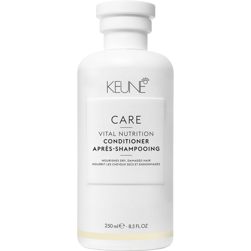 KEUNE front packaging showing bottle and label, conveys professional quality